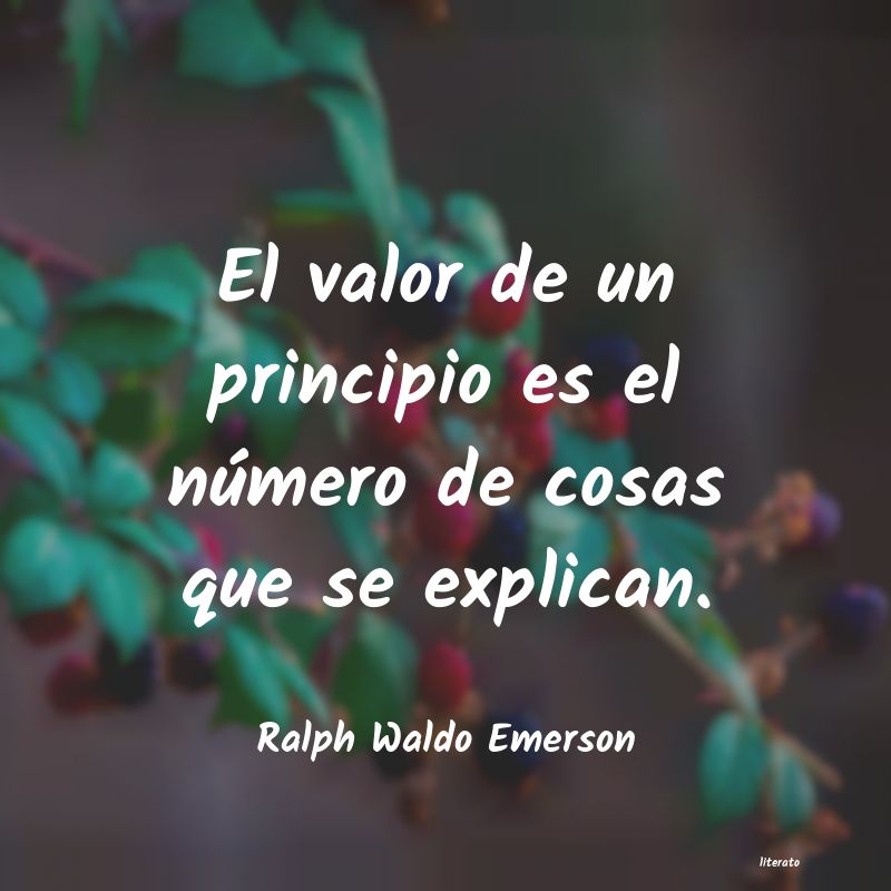 Frases de Ralph Waldo Emerson