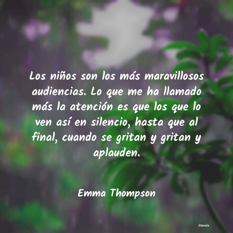 Frases de Emma Thompson