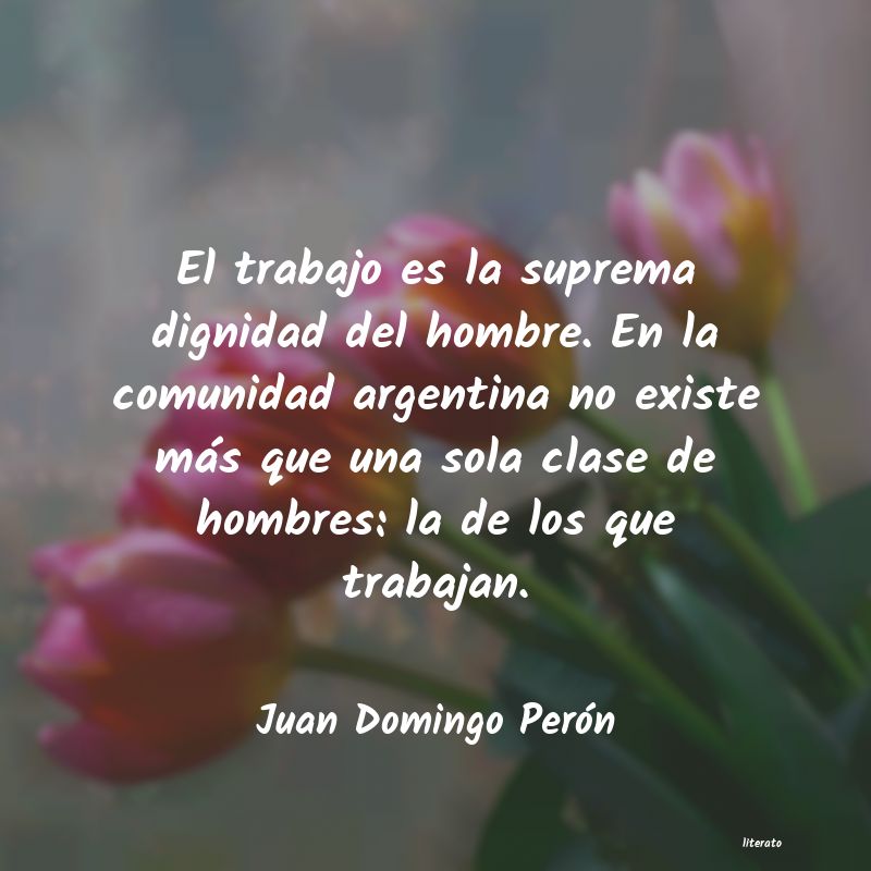 Frases de Juan Domingo Perón