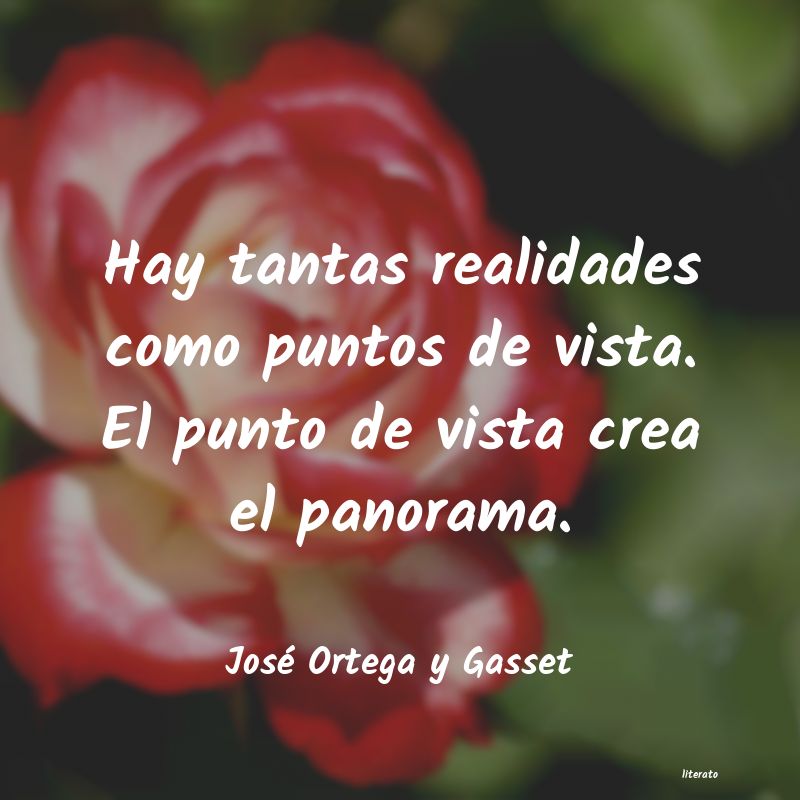 Frases de José Ortega y Gasset