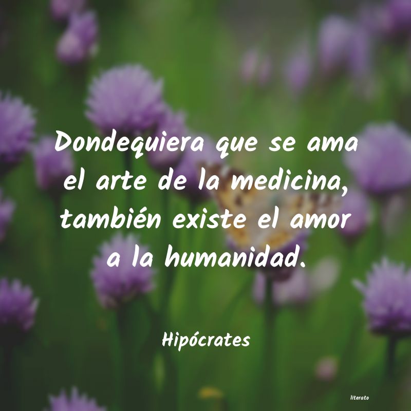 frases de Hipócrates