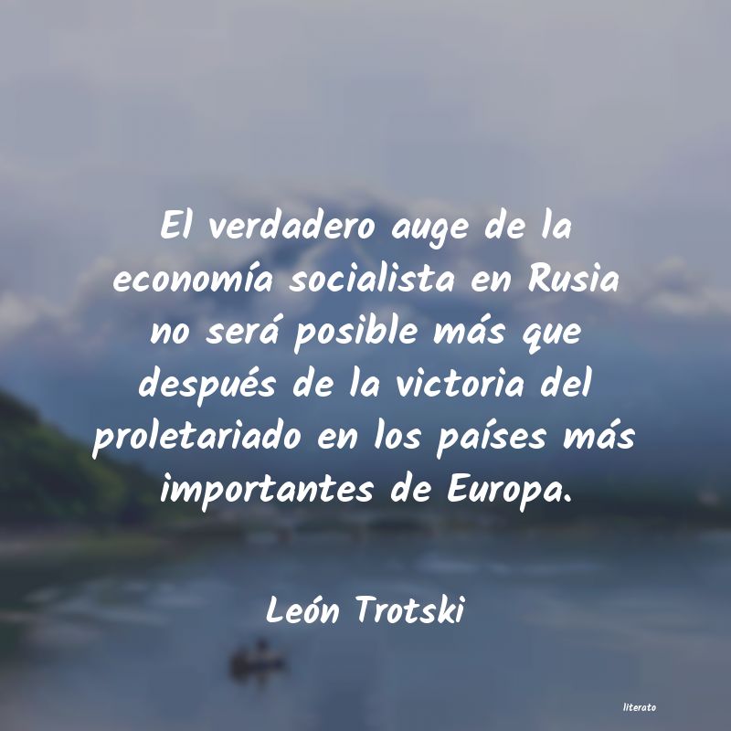 frases de León Trotski
