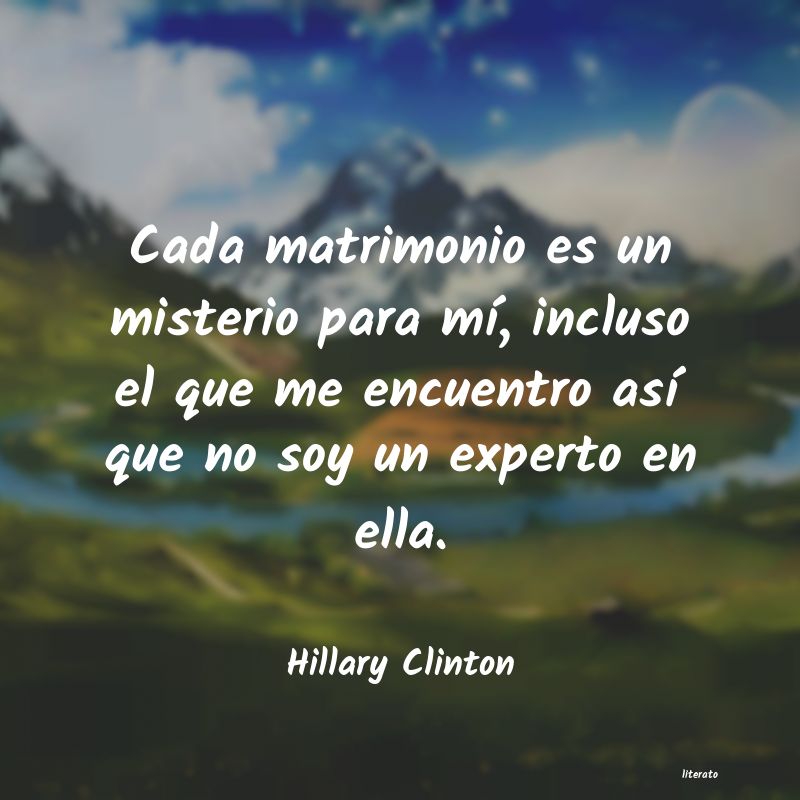 frases de Hillary Clinton