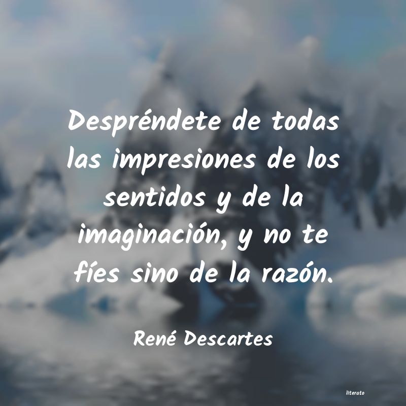 Frases de René Descartes