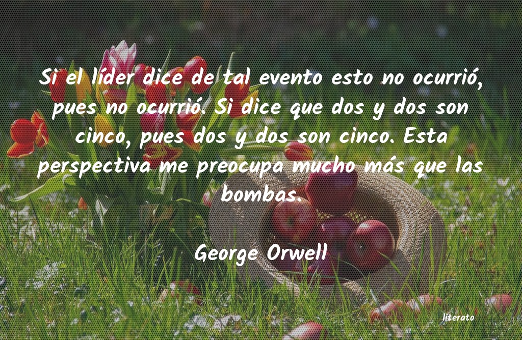 frases de George Orwell
