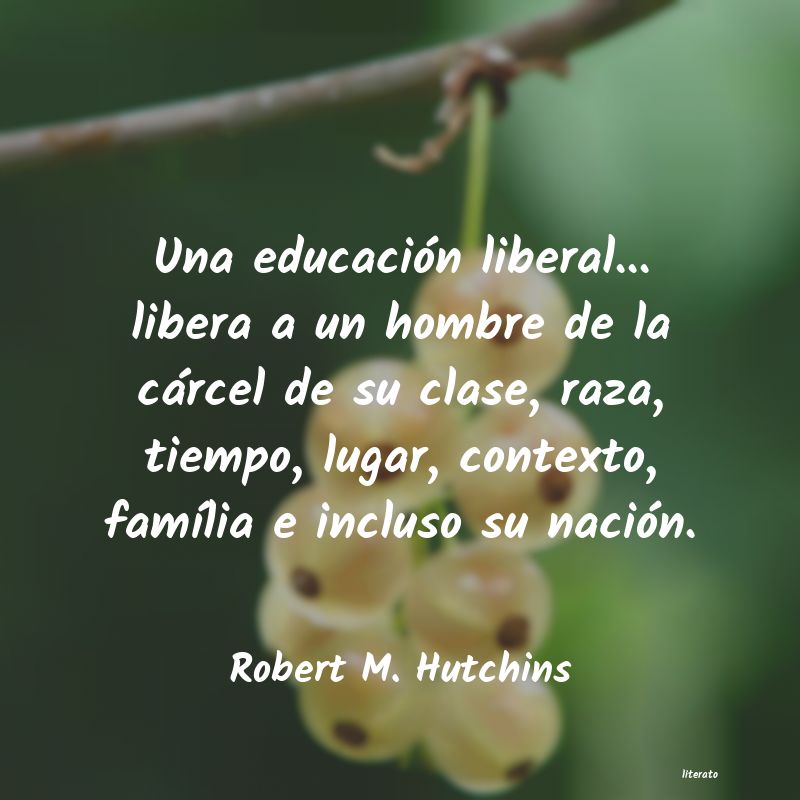 frases de Robert M. Hutchins