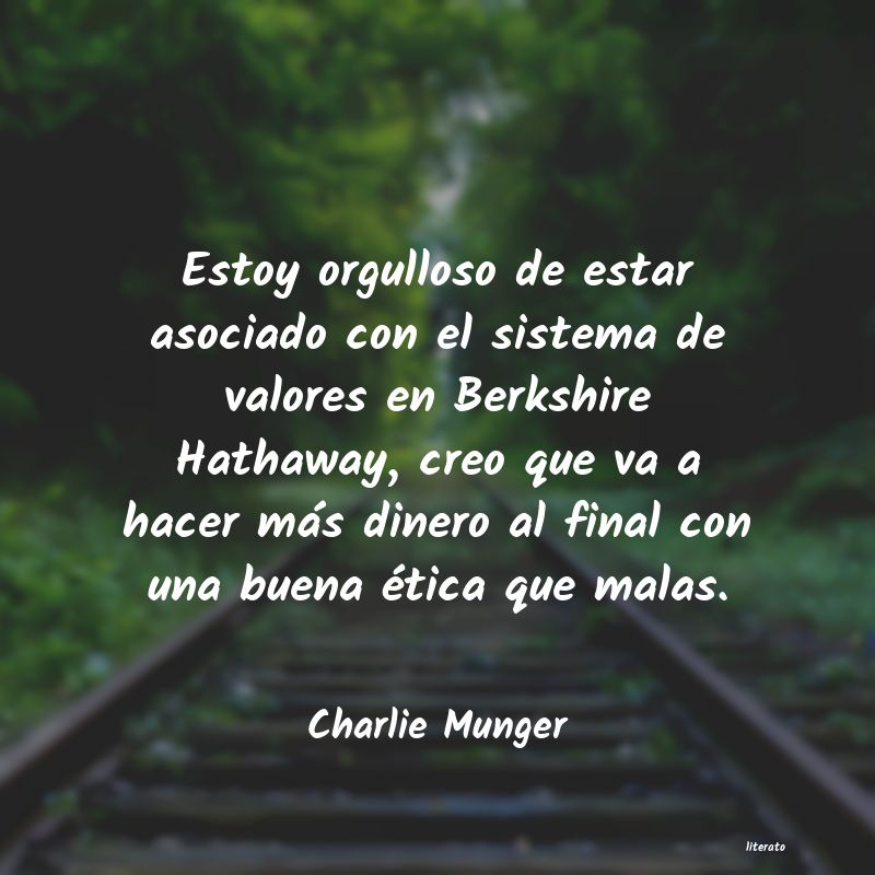 Frases de Charlie Munger