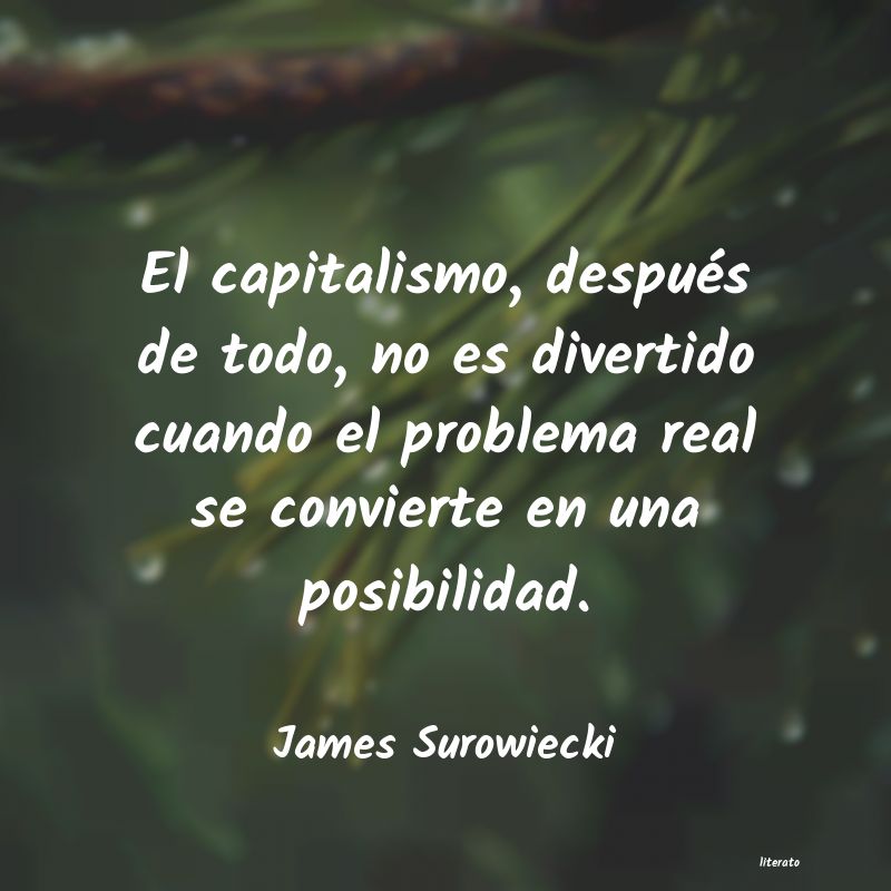 Frases de James Surowiecki