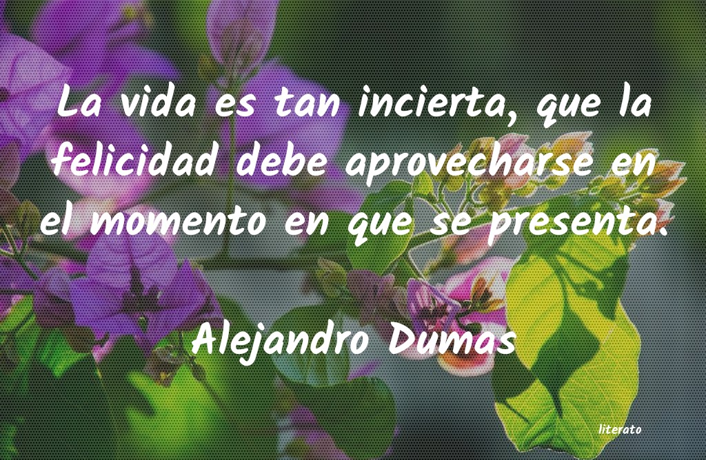 Frases de Alejandro Dumas