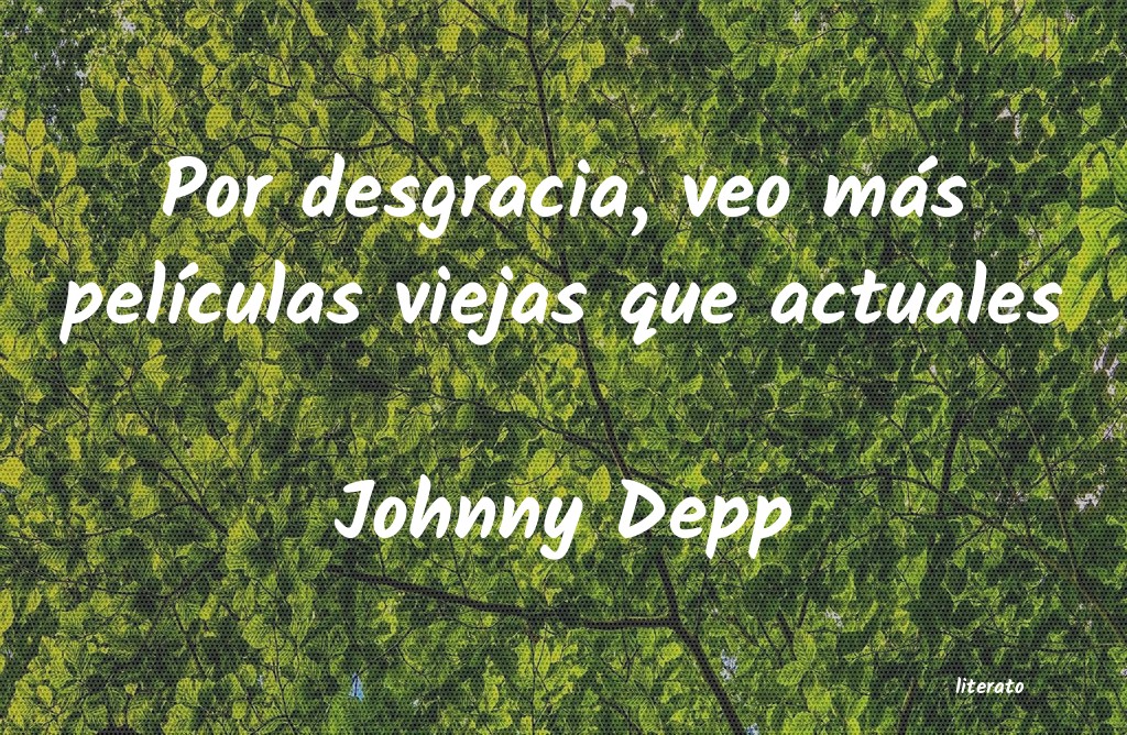 frases de Johnny Depp