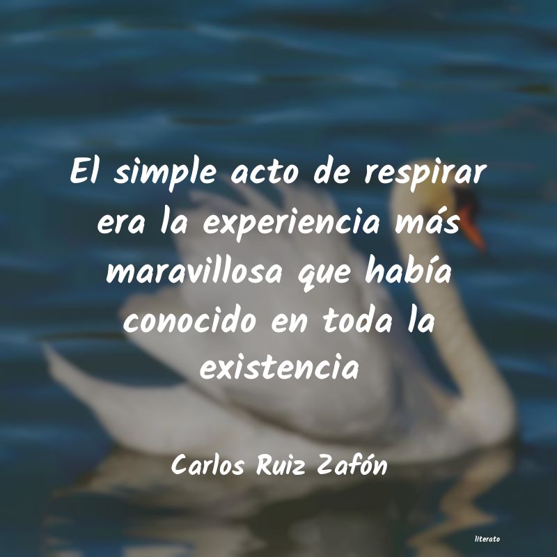 frases de Carlos Ruiz Zafón