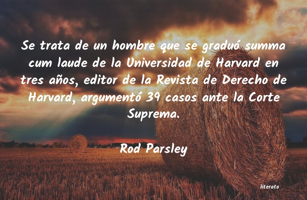 Frases de Rod Parsley