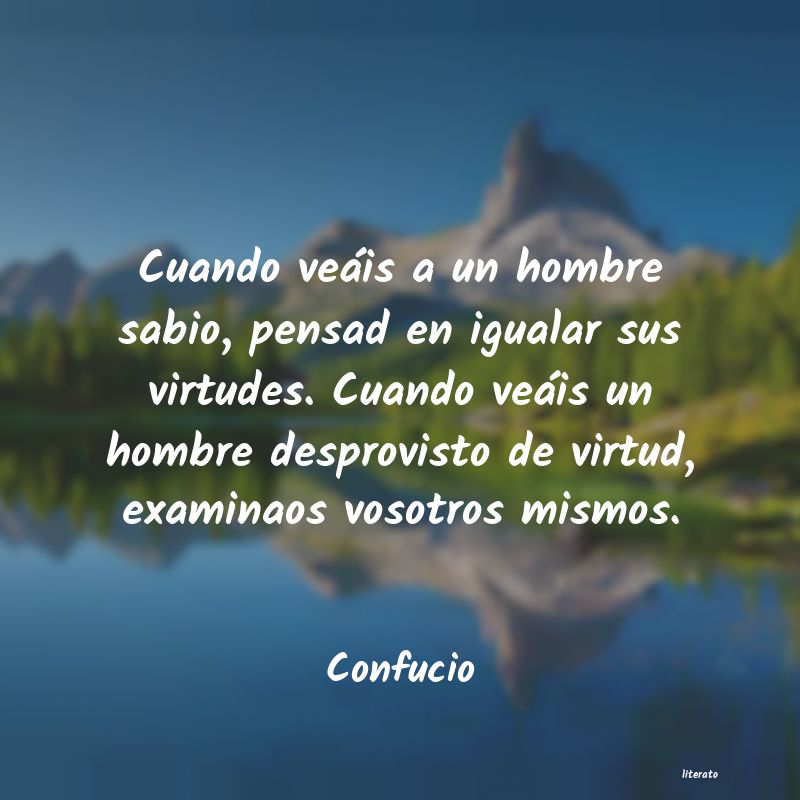 frases de Confucio