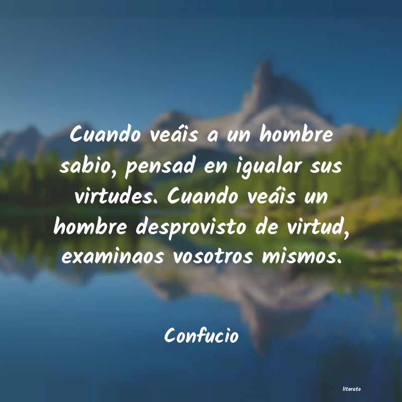 Frases de Confucio