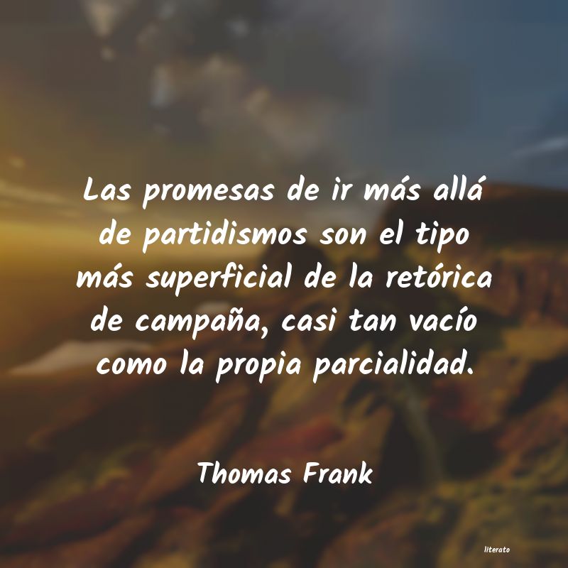 Frases de Thomas Frank