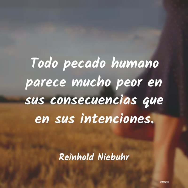 Frases de Reinhold Niebuhr