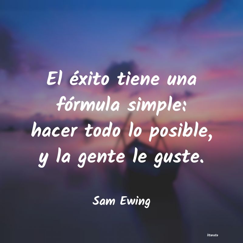 Frases de Sam Ewing