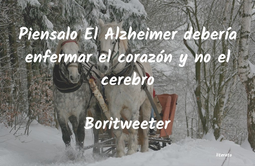 frases de Boritweeter