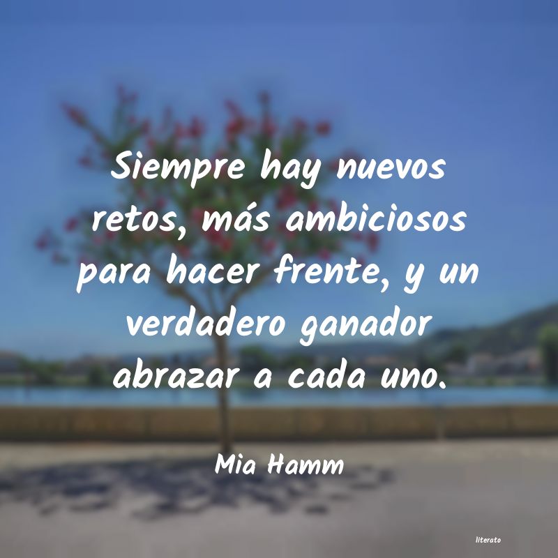 frases de Mia Hamm