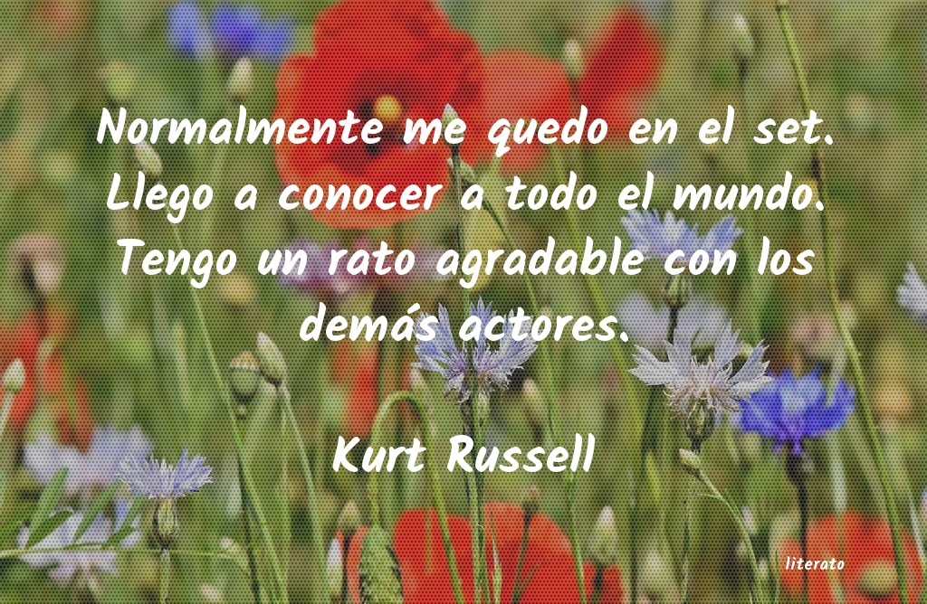 frases de Kurt Russell