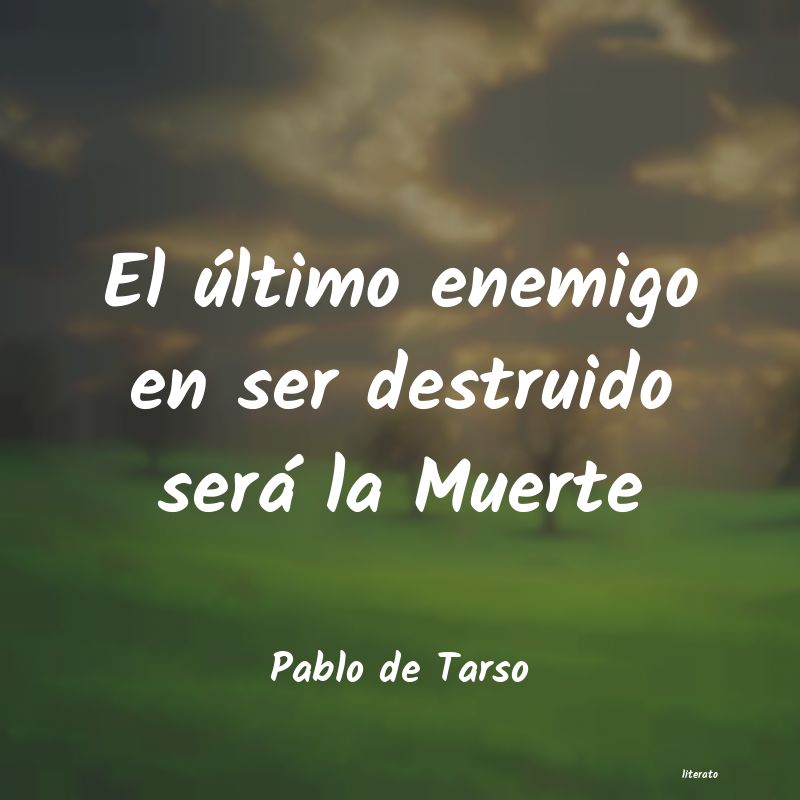 Frases de Pablo de Tarso