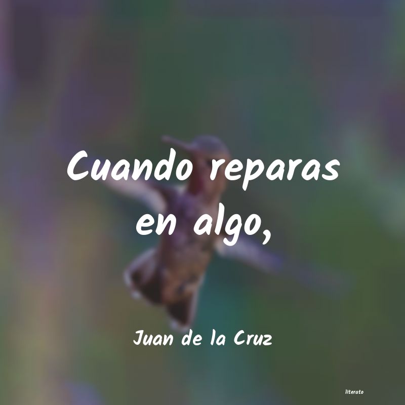 Frases de Juan de la Cruz