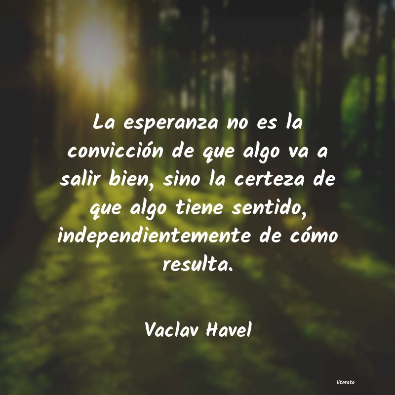 Frases de Vaclav Havel