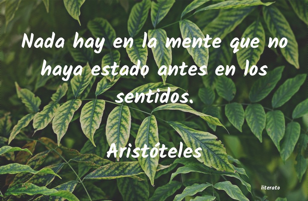 Frases de Aristóteles