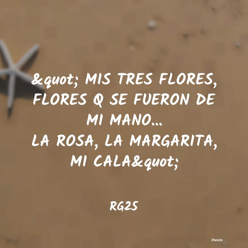 Frases de RG25