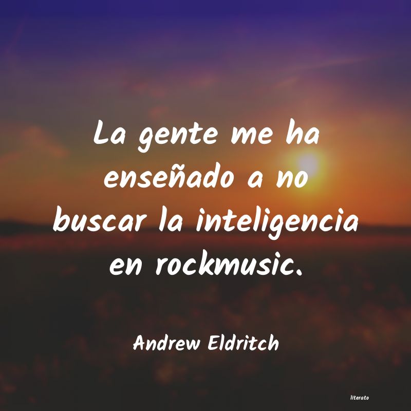 Frases de Andrew Eldritch