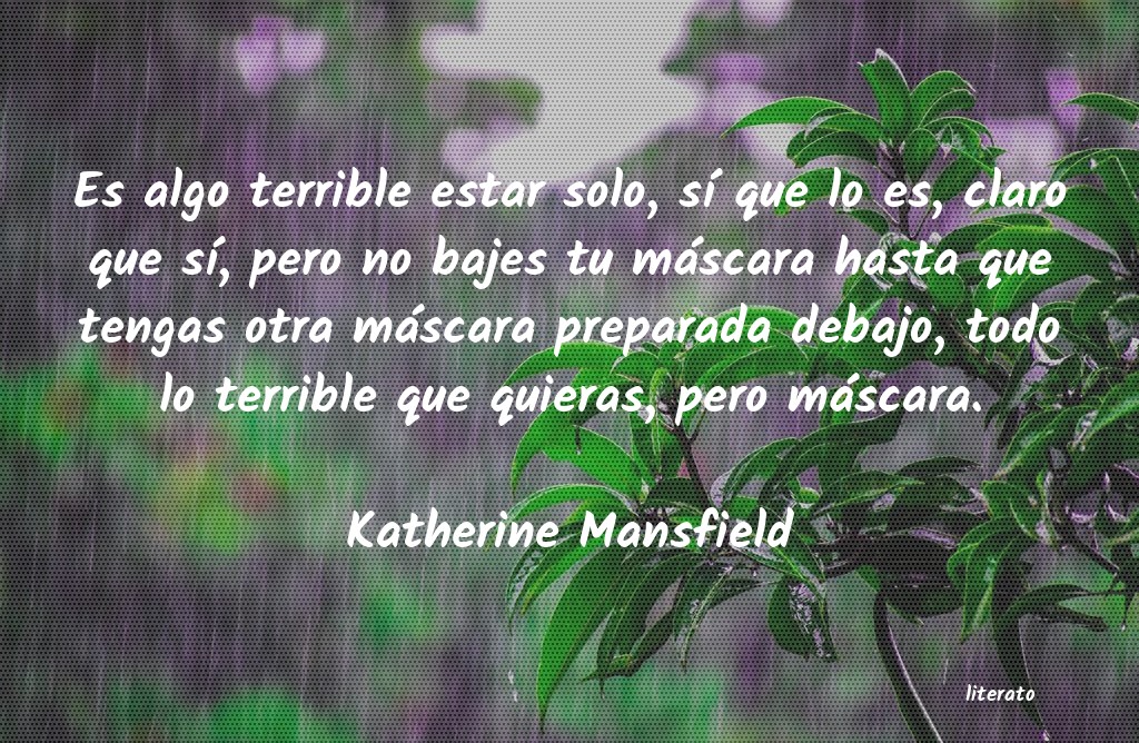 frases de Katherine Mansfield