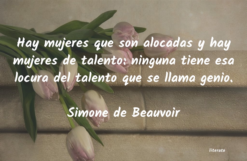 Frases de Simone de Beauvoir