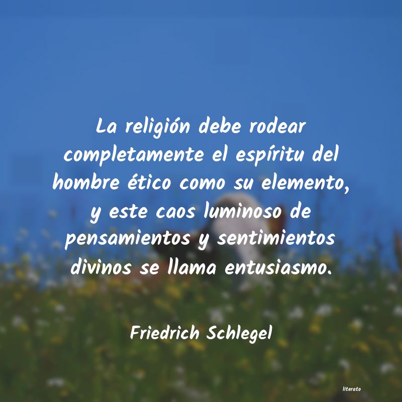 frases de Friedrich Schlegel