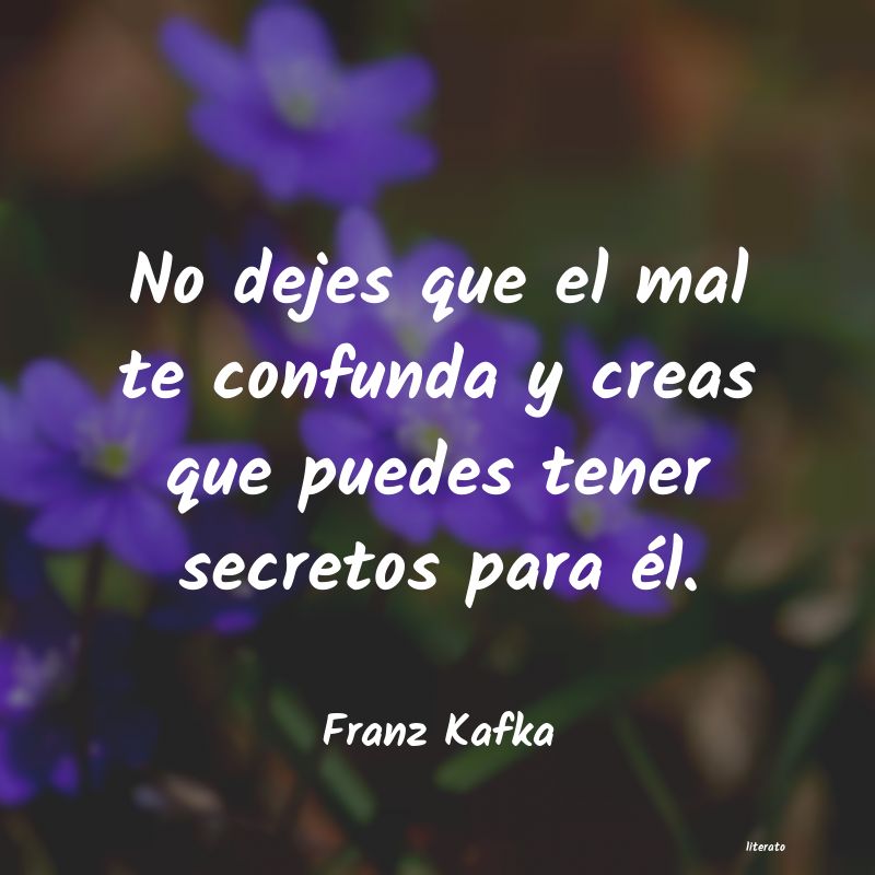 frases de Franz Kafka