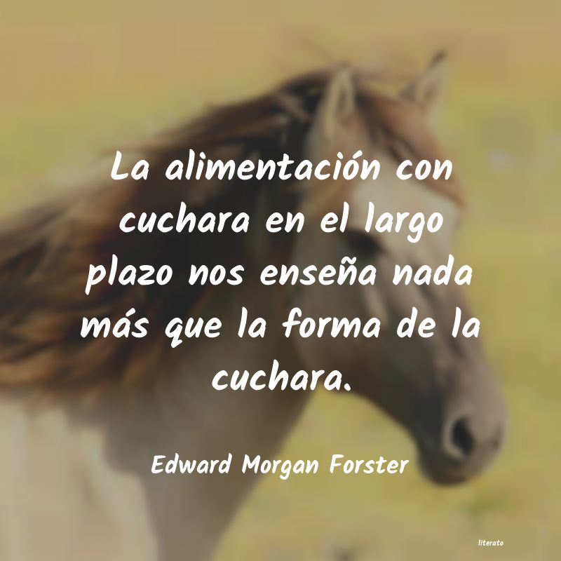 Frases de Edward Morgan Forster