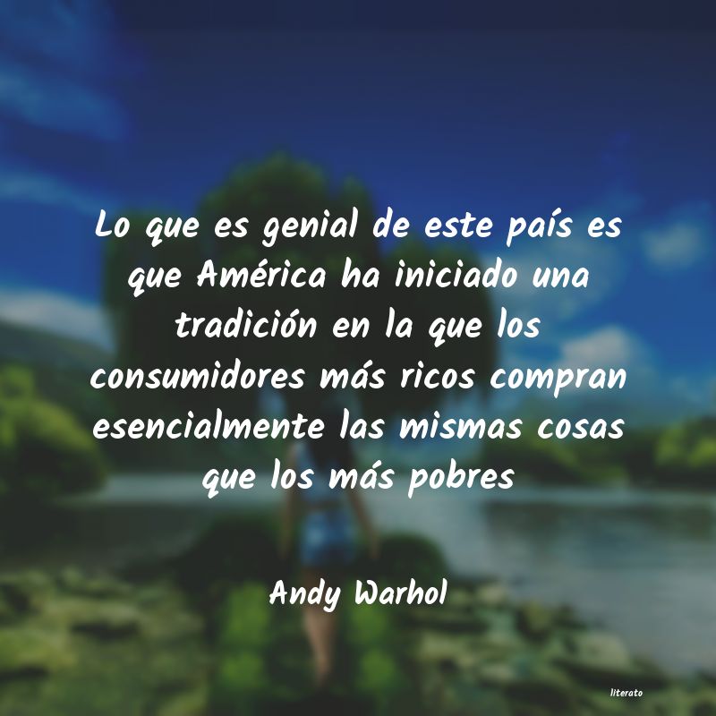 frases de Andy Warhol