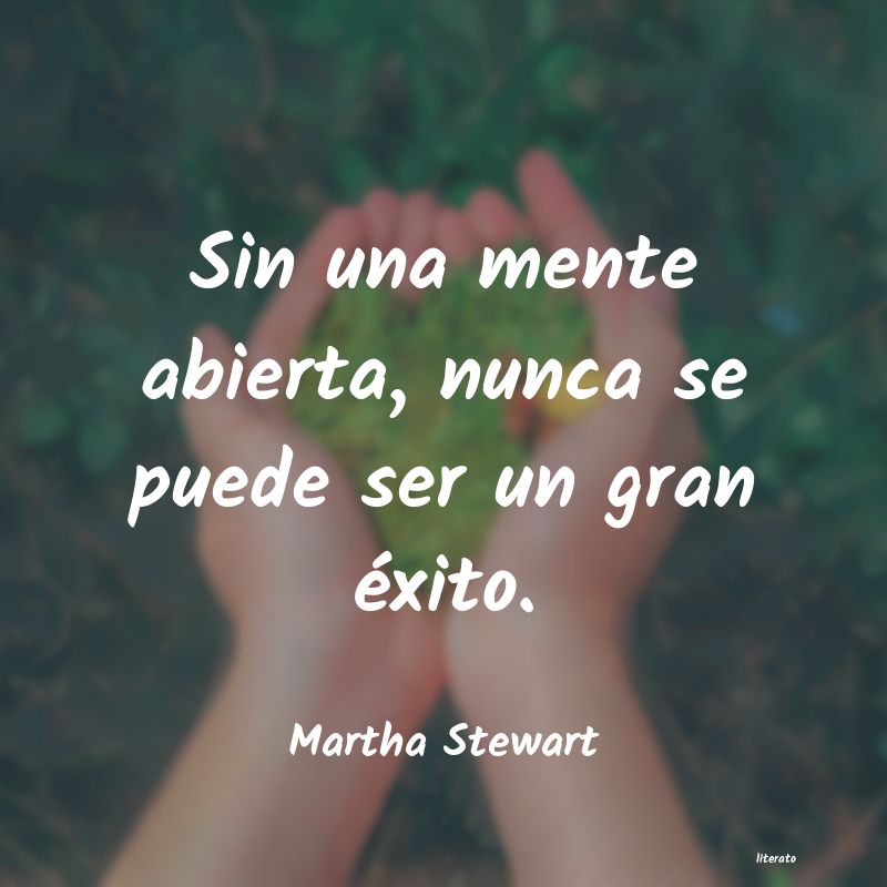 Frases de Martha Stewart