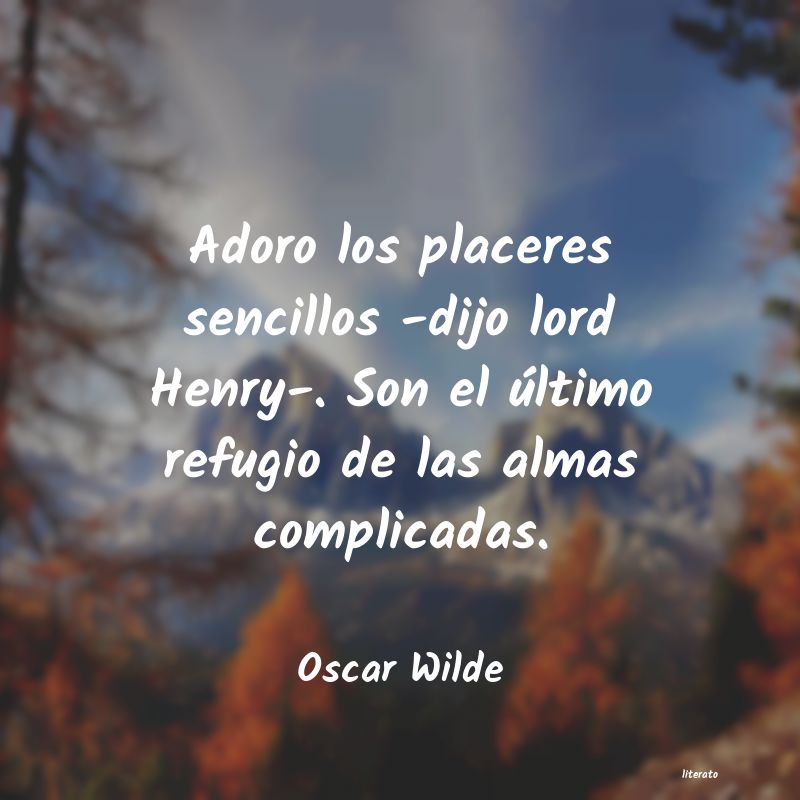 frases de Oscar Wilde