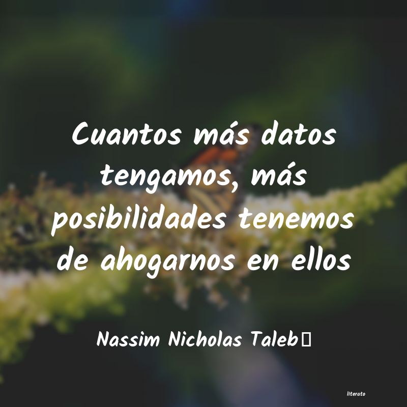 Frases de Nassim Nicholas Taleb