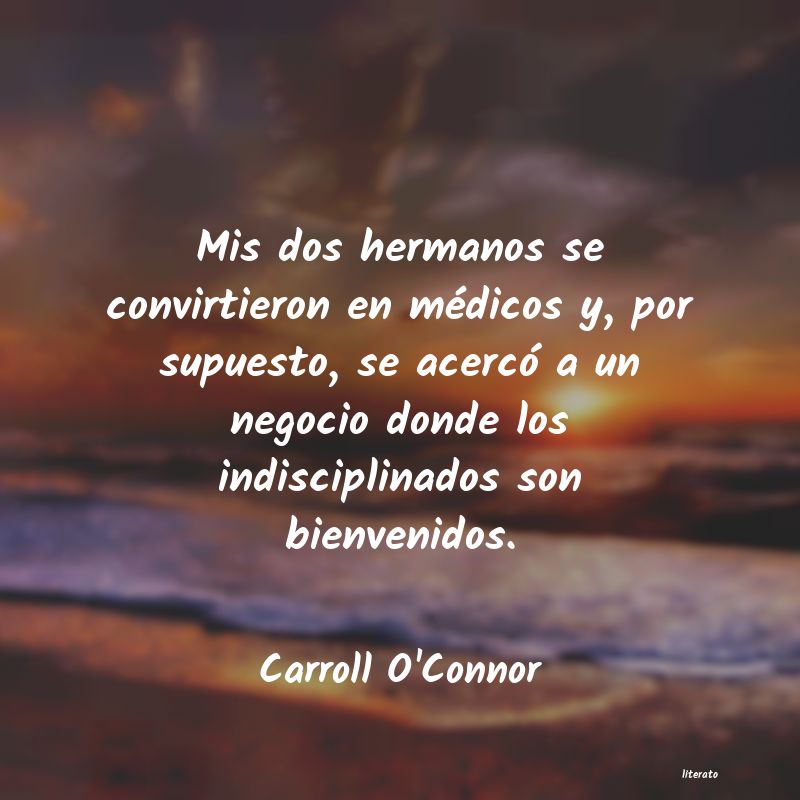 frases de Carroll O'Connor