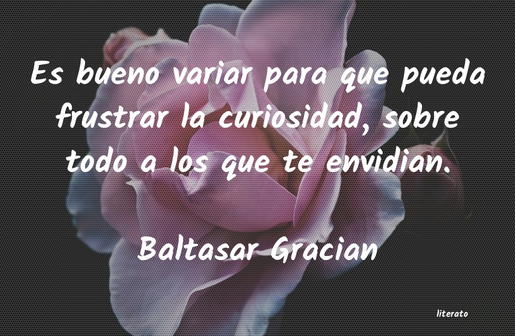 frases de Baltasar Gracian