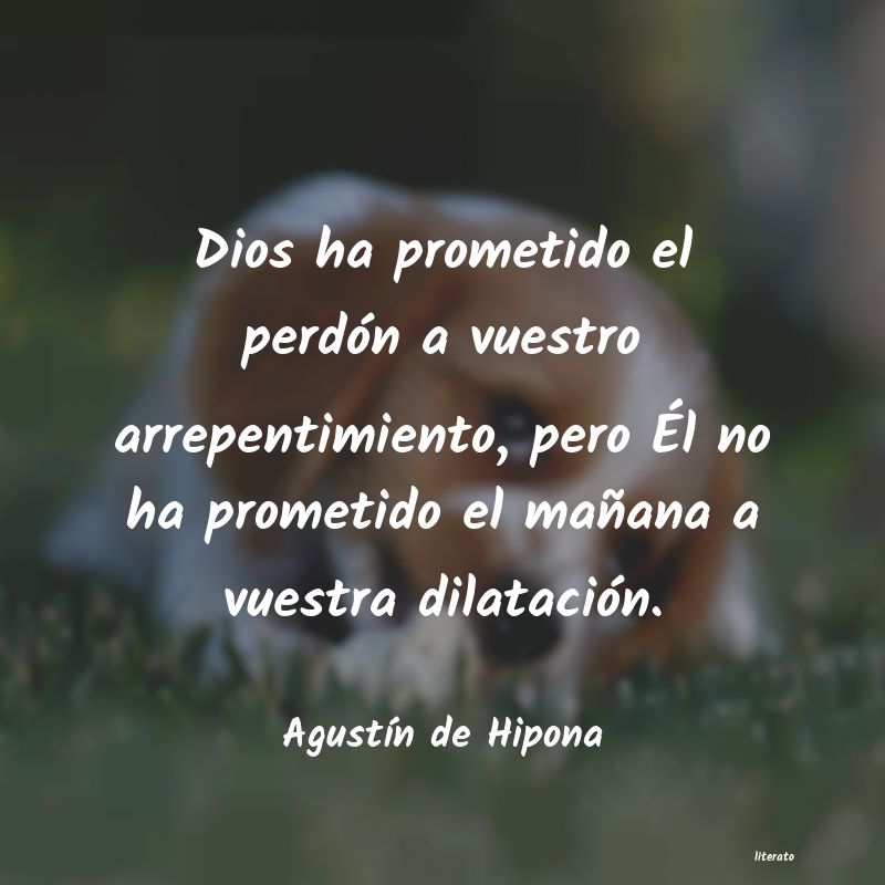 frases de AgustÃn de Hipona
