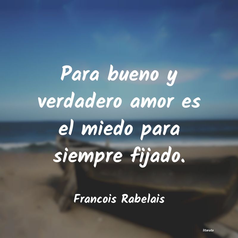 frases de Francois Rabelais