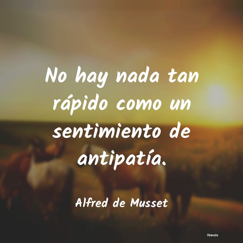 frases de Alfred de Musset