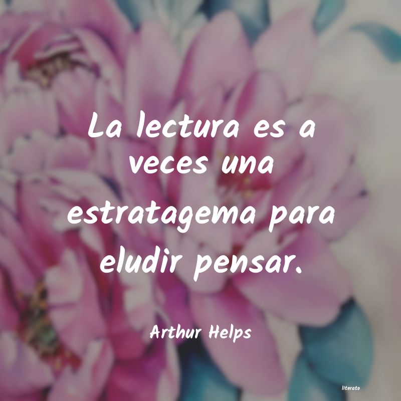 frases de Arthur Helps