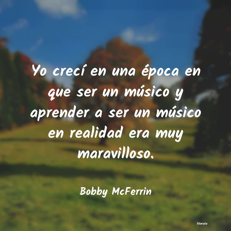 frases de Bobby McFerrin