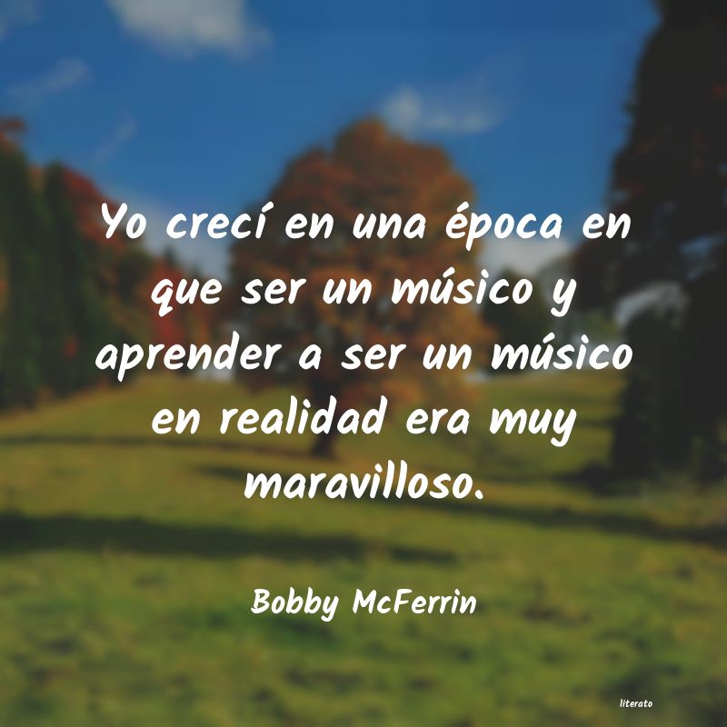 Frases de Bobby McFerrin