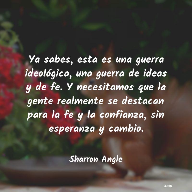 Frases de Sharron Angle