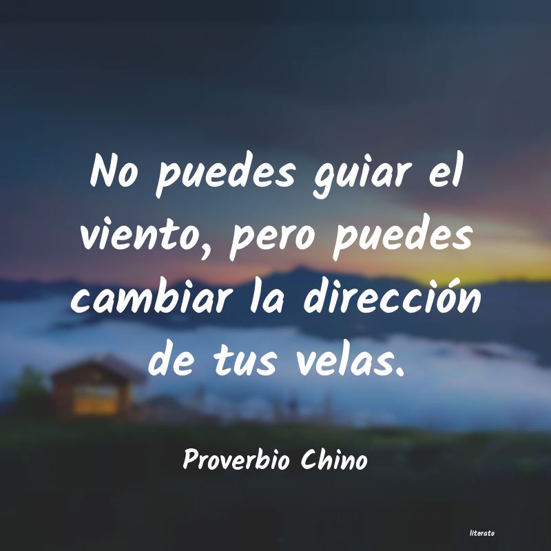 Frases de Proverbio Chino