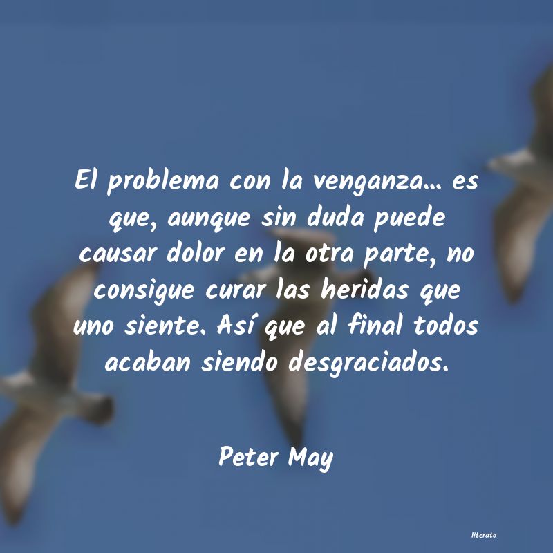 frases de Peter May